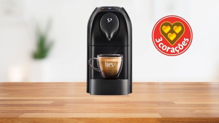 cafeteira três corações passione