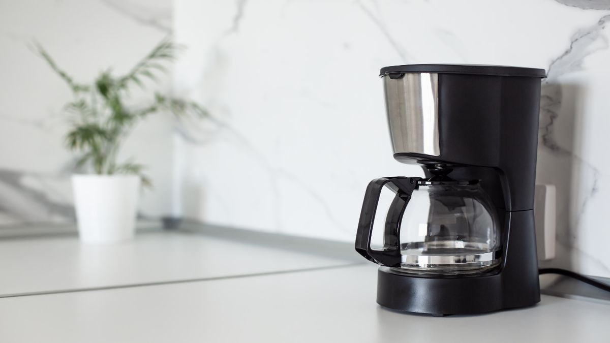 cafeteira elétrica de inox