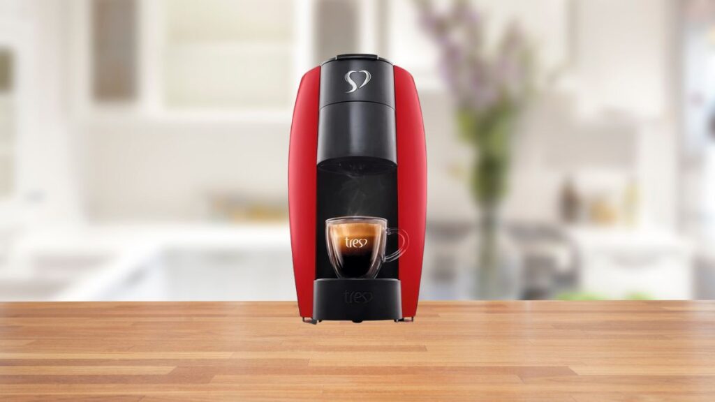 cafeteira lov vermelha