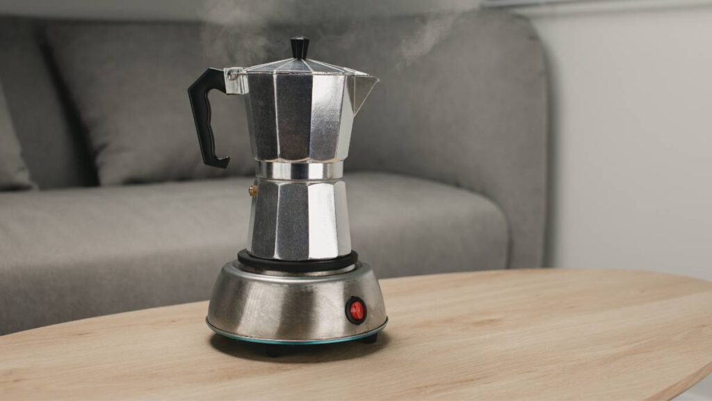 cafeteira italiana inox