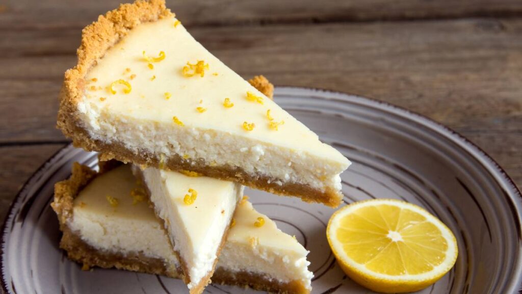 Cheesecake de limão siciliano