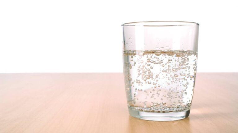 água com gás