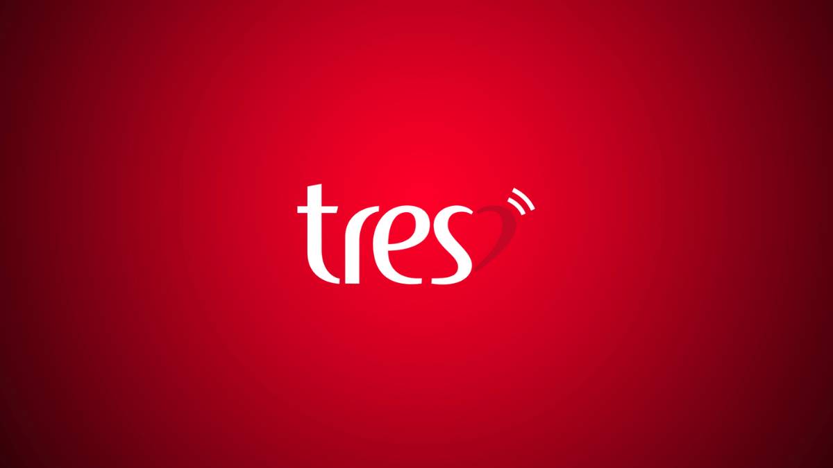 Banner vermelho com logo da três corações